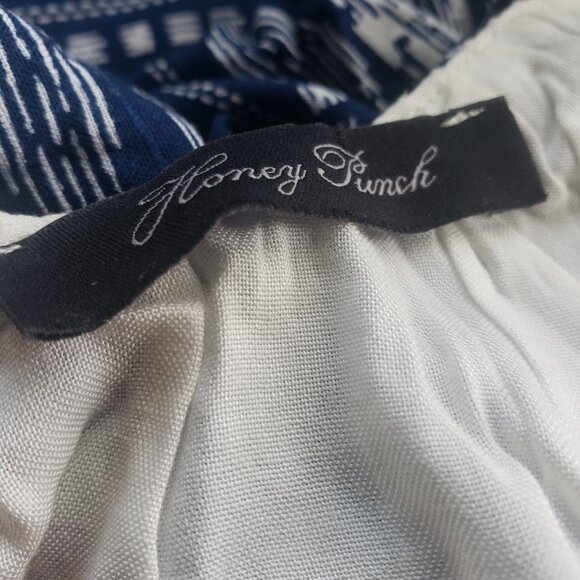 Honey Bunch Blue and White Dress - Picture 4 of 4